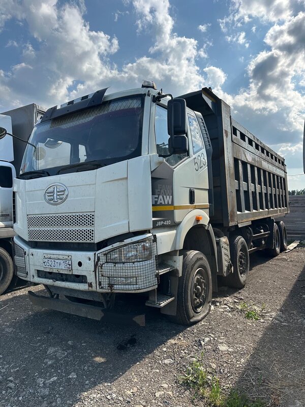 FAW J6 8x4 Самосвал — фото 3