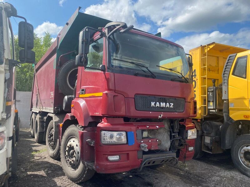 Бецема БЦМ-291 на шасси КамАЗ 65801 8x4 Самосвал — фото 1