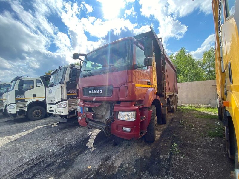 Бецема БЦМ-291 на шасси КамАЗ 65801 8x4 Самосвал — фото 2
