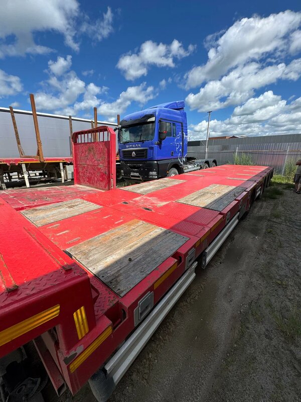 LIDER TRAILER GTS LDR4 Полуприцеп тяжеловоз 4 оси — фото 3