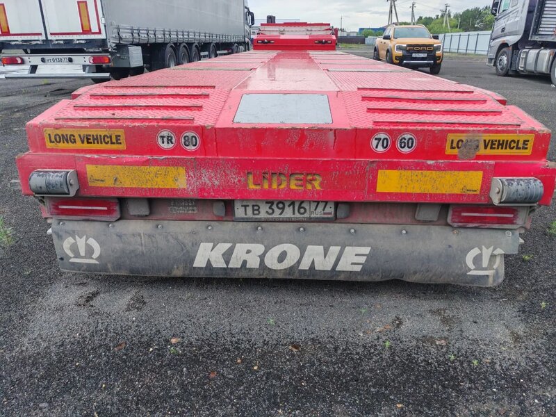 LIDER TRAILER GTS LDR4 Полуприцеп тяжеловоз 4 оси — фото 7
