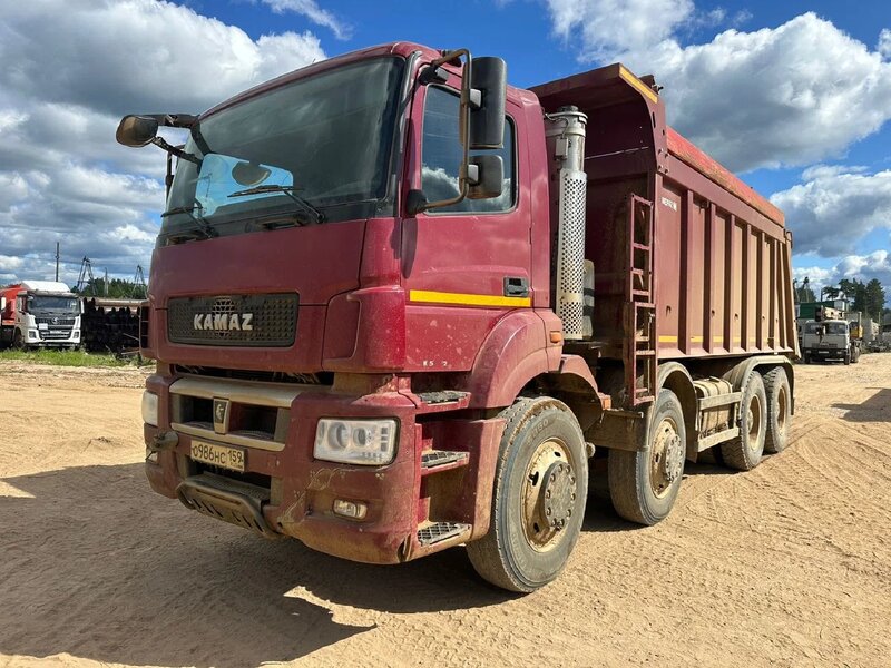КамАЗ 65801 8x4 Самосвал — фото 2