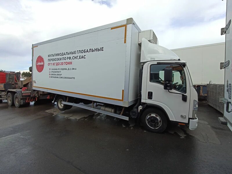 РусТрак 4389U на шасси Isuzu ELF 9.5 (NQR) Изотермический/рефрижератор — фото 7