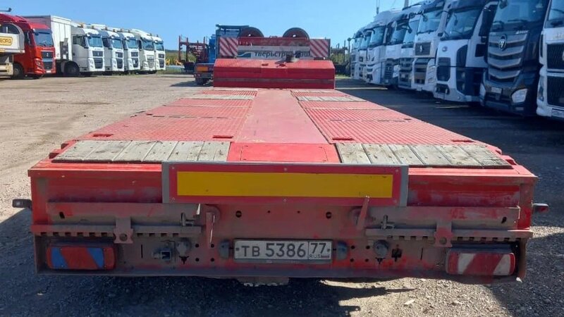 Тверьстроймаш 9939 Полуприцеп тяжеловоз 4 оси — фото 4