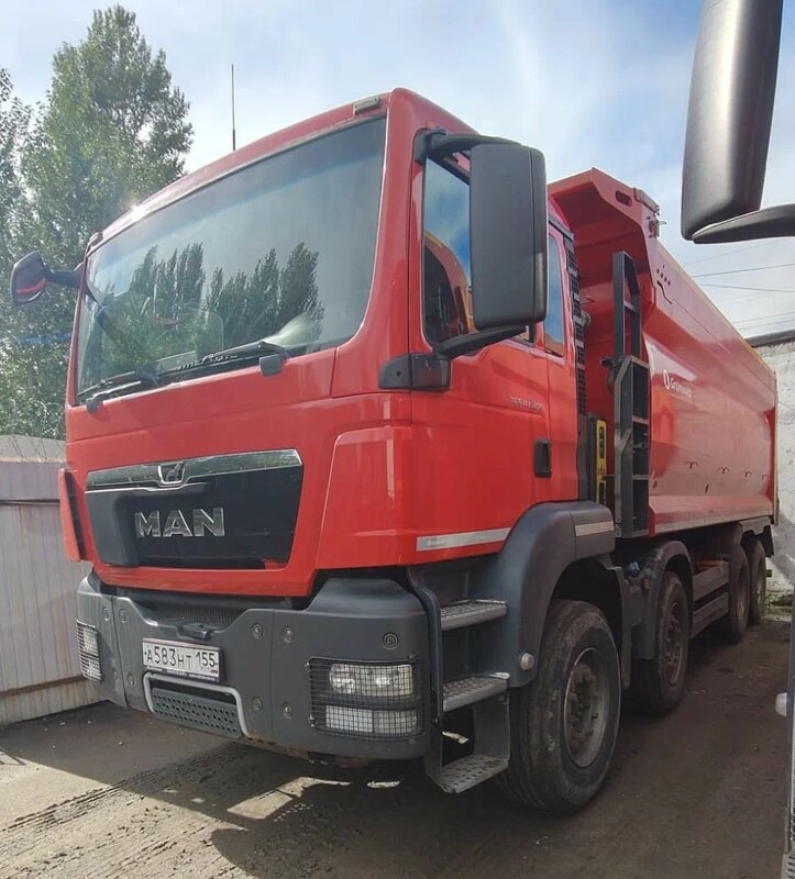 Grunwald 6582 на шасси MAN TGS 8x4 Самосвал — фото 2