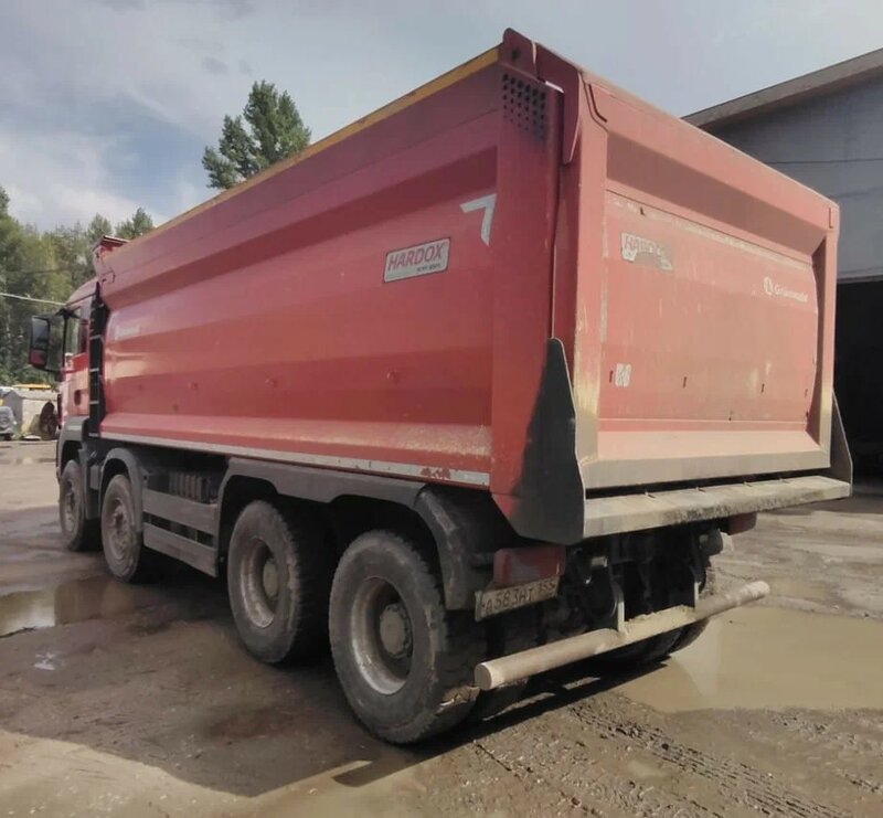 Grunwald 6582 на шасси MAN TGS 8x4 Самосвал — фото 7
