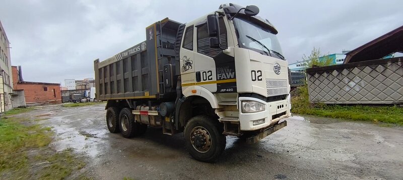 FAW J6 6x6 Самосвал — фото 2
