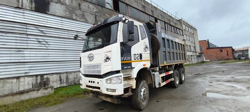 FAW J6 6x6 Самосвал — фото 3