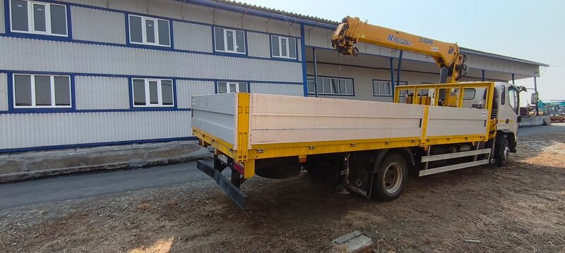JAC N120 Бортовой с КМУ — фото 6