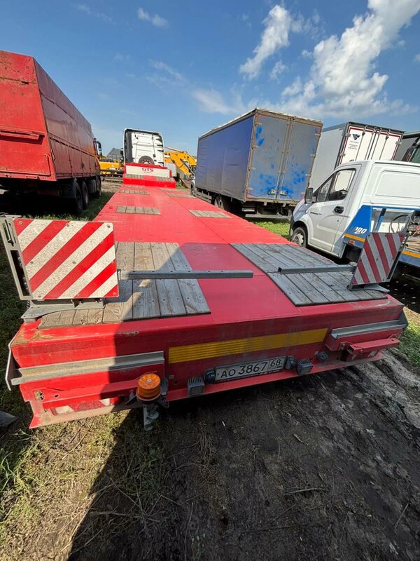 Тверьстроймаш 9939 Полуприцеп тяжеловоз 4 оси — фото 6