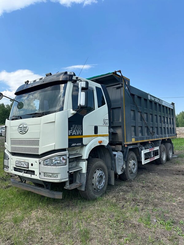FAW J6 8x4 Самосвал — фото 2