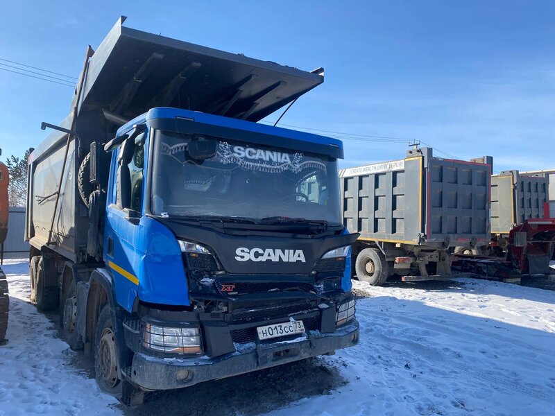 Scania P 8x4 Самосвал — фото 3