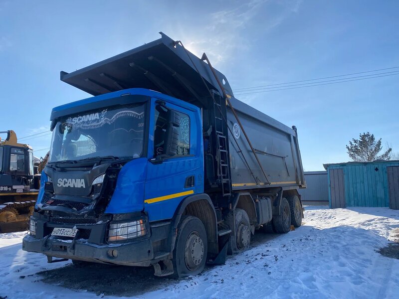 Scania P 8x4 Самосвал — фото 4