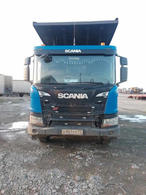 Scania P 8x4 Самосвал — фото 1