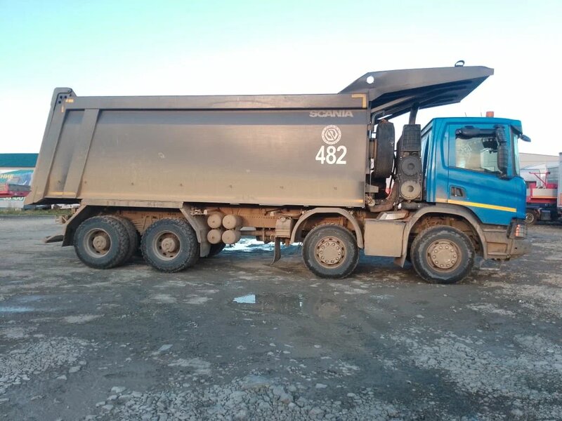 Scania P 8x4 Самосвал — фото 4
