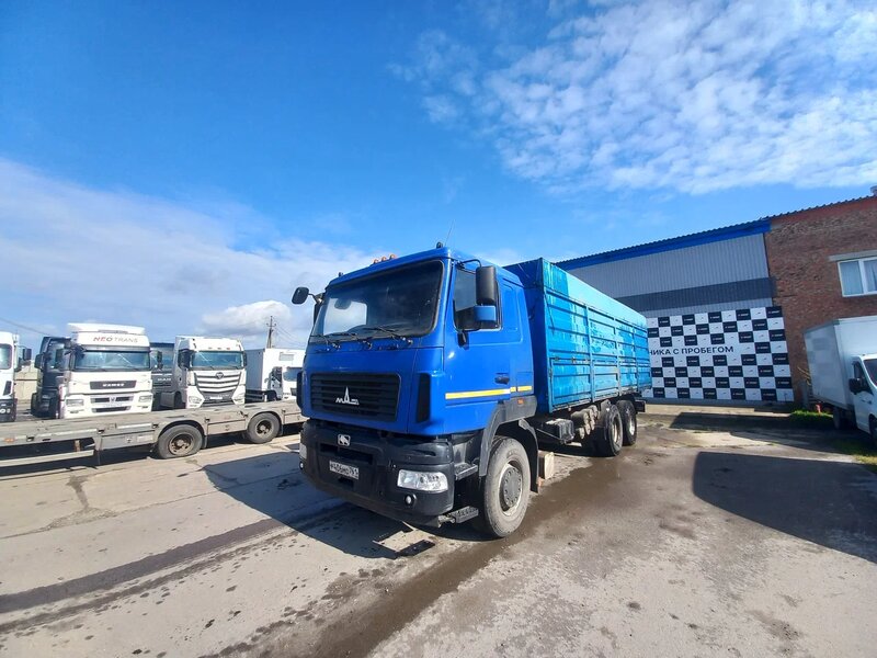 СПМ 7313 на шасси МАЗ 6312 6x4 Зерновоз — фото 3
