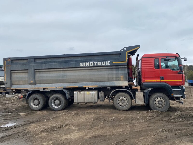 SITRAK C7H 8x4 Самосвал — фото 7