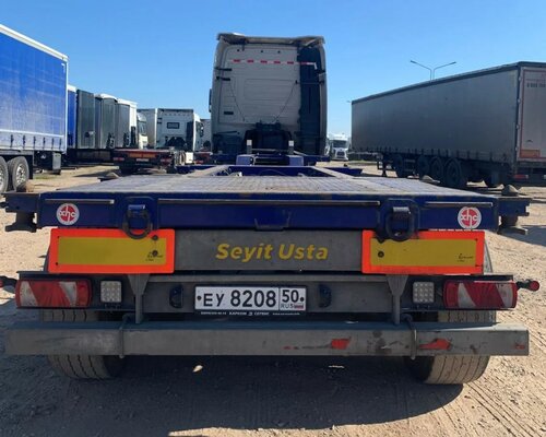 SEYIT USTA 13114 Полуприцеп контейнеровоз 3 оси