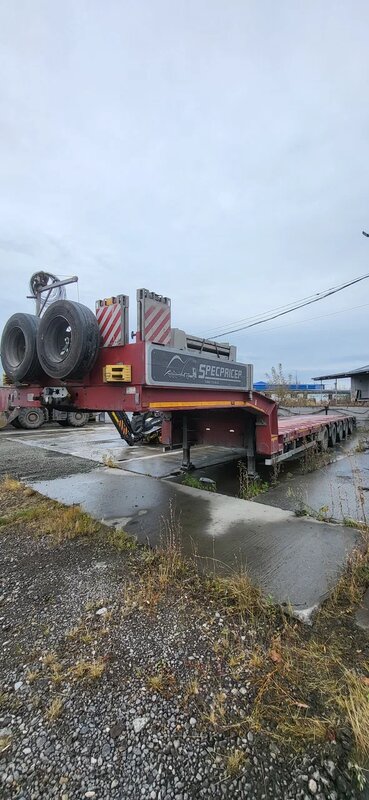 Спецприцеп 9942 Полуприцеп тяжеловоз 5 осей — фото 4