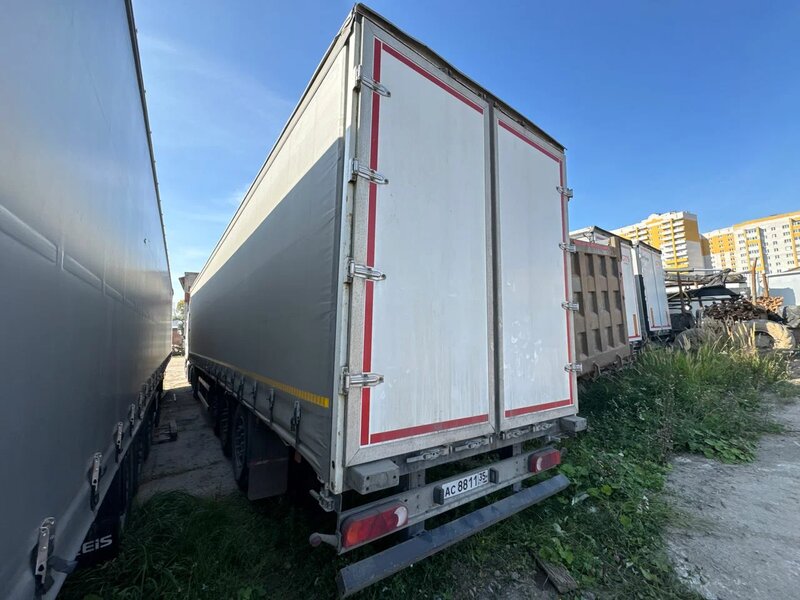 Туймазинский завод автобетоновозов 5885 Полуприцеп шторный — фото 2