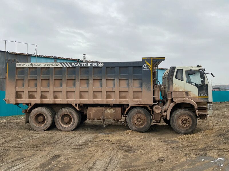FAW J6 8x4 Самосвал — фото 7