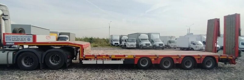 ISO PAKCS LOWBED Полуприцеп тяжеловоз 4 оси — фото 3