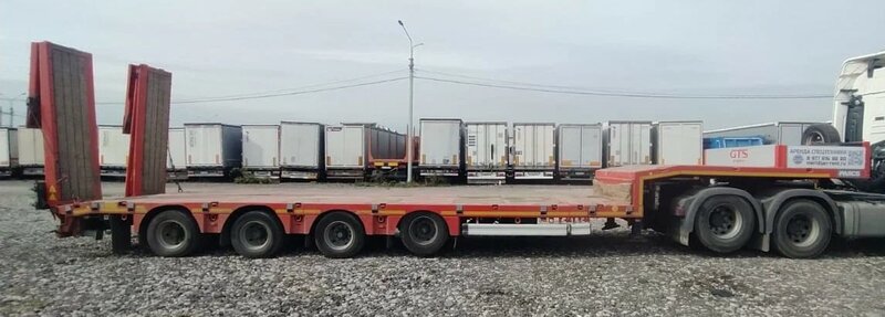ISO PAKCS LOWBED Полуприцеп тяжеловоз 4 оси — фото 4