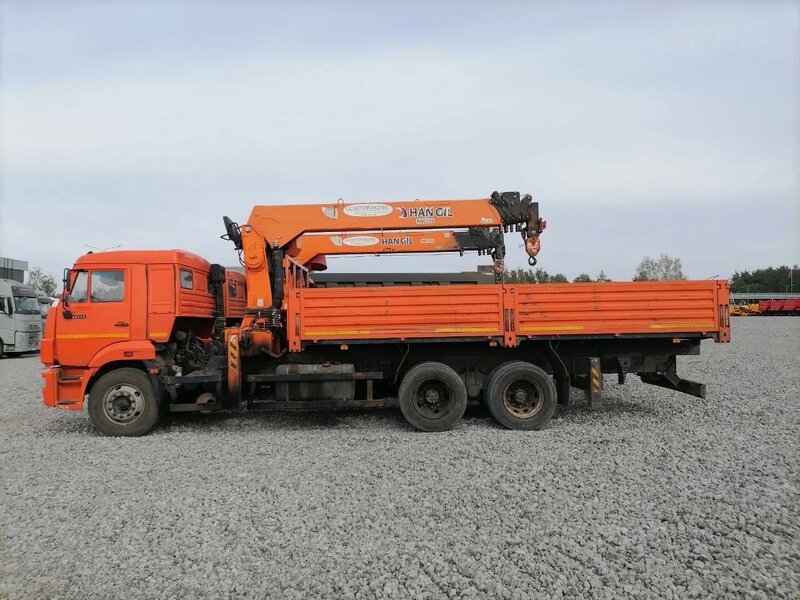 Агропромсервис 4382 на шасси КамАЗ 65115 6x4 Бортовой с КМУ — фото 4