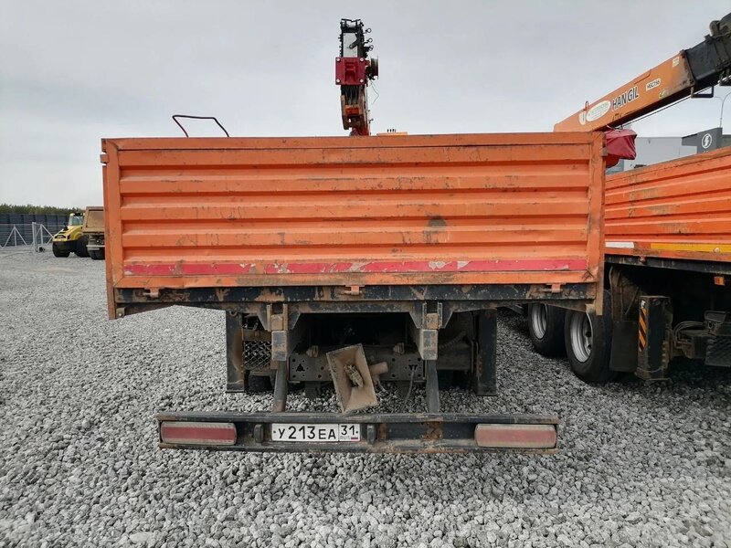 Агропромсервис 4382 на шасси КамАЗ 65115 6x4 Бортовой с КМУ — фото 7