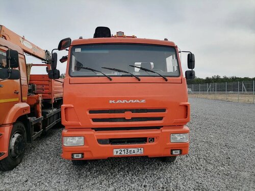 Агропромсервис 4382 на шасси КамАЗ 65115 6x4 Бортовой с КМУ