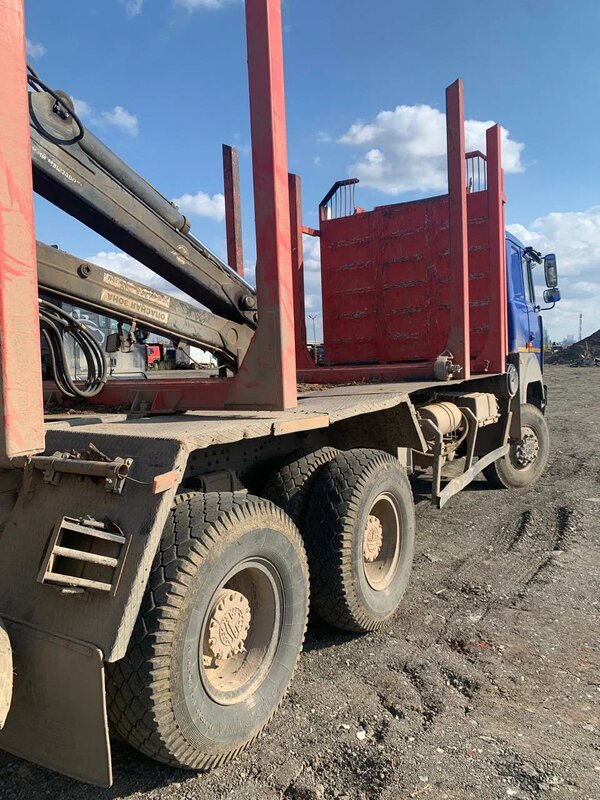 ЗАВОД АСАВТО 3382 на шасси МАЗ 6317 6x6 Сортиментовоз с КМУ — фото 2