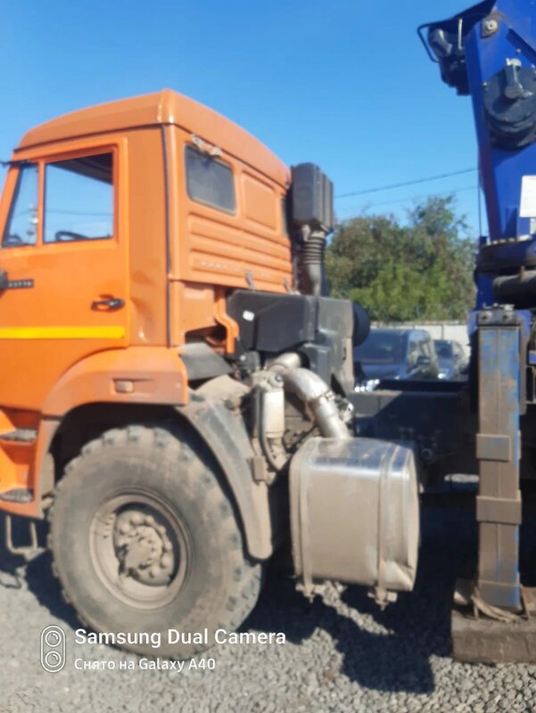 Агропромсервис 4382 на шасси КамАЗ 43118 6x6 Бортовой с КМУ — фото 5
