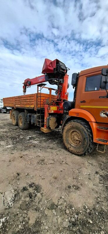Агропромсервис 4382 на шасси КамАЗ 43118 6x6 Бортовой с КМУ — фото 4