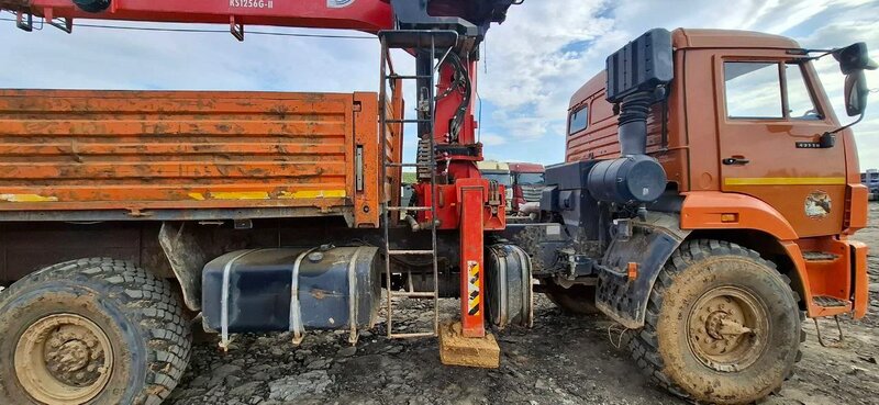 Агропромсервис 4382 на шасси КамАЗ 43118 6x6 Бортовой с КМУ — фото 7