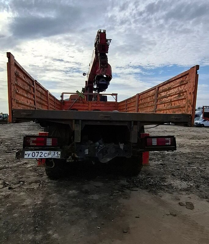 Агропромсервис 4382 на шасси КамАЗ 43118 6x6 Бортовой с КМУ — фото 10