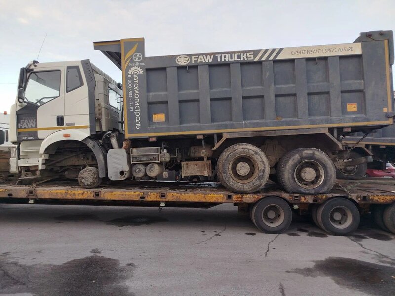FAW J6 6x6 Самосвал — фото 6