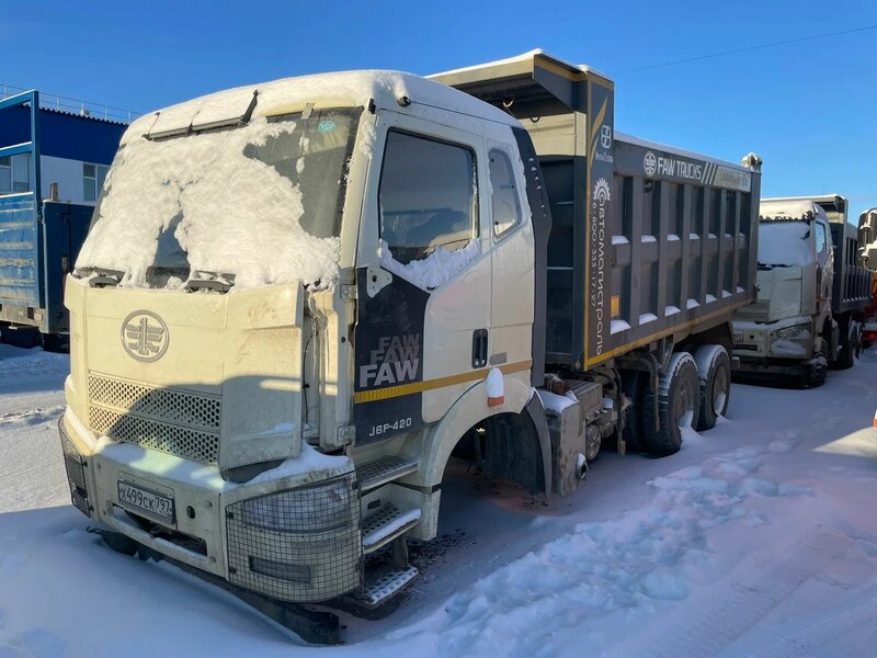 FAW J6 6x6 Самосвал — фото 3