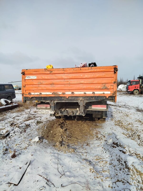 Коммерческие грузовики K3B на шасси КамАЗ 65115 6x4 Бортовой с КМУ — фото 10