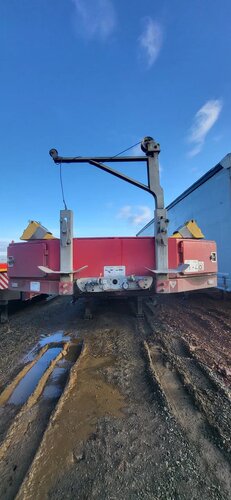 Ютерборг 9852 Полуприцеп тяжеловоз 4 оси
