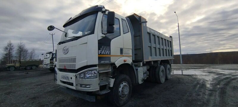 FAW J6 6x6 Самосвал — фото 3