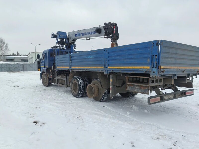 Галичский автокрановый завод (ГАКЗ) КМА-150 на шасси КамАЗ 65117 6x4 Бортовой с КМУ — фото 7