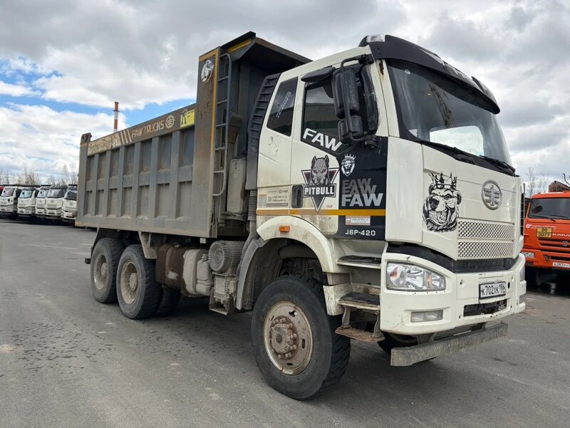 FAW J6 6x6 Самосвал — фото 2