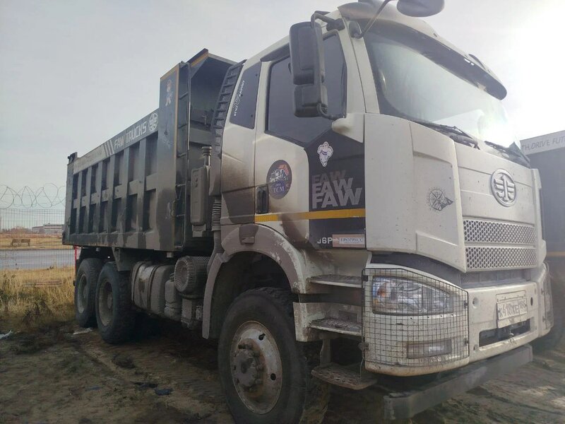 FAW J6 6x6 Самосвал — фото 3