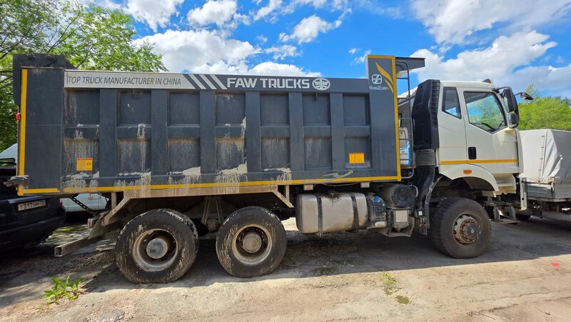 FAW J6 6x6 Самосвал — фото 6