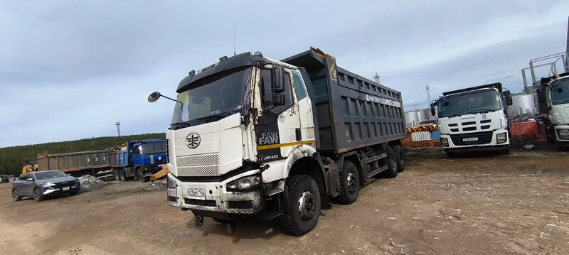 FAW J6 8x4 Самосвал — фото 4