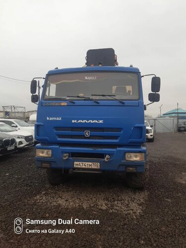 СКАТ 7953 на шасси КамАЗ 43118 6x6 Сортиментовоз с КМУ