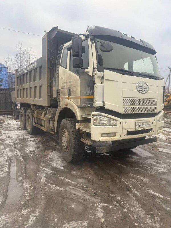 FAW J6 6x6 Самосвал — фото 3