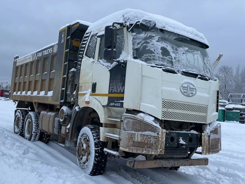 FAW J6 6x6 Самосвал — фото 3