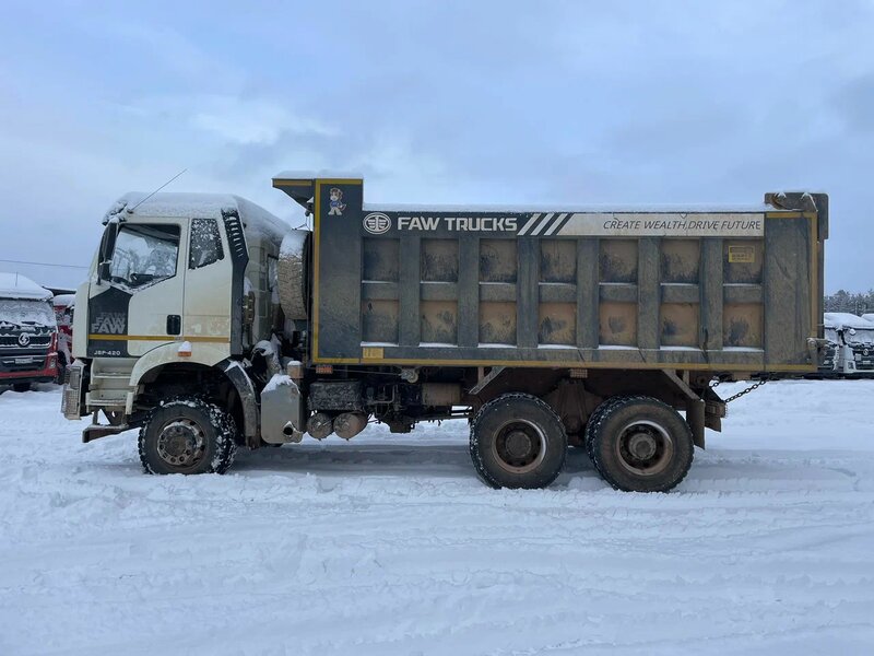 FAW J6 6x6 Самосвал — фото 4