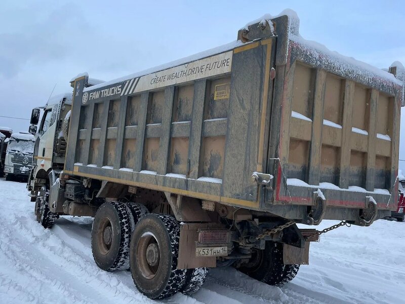 FAW J6 6x6 Самосвал — фото 6